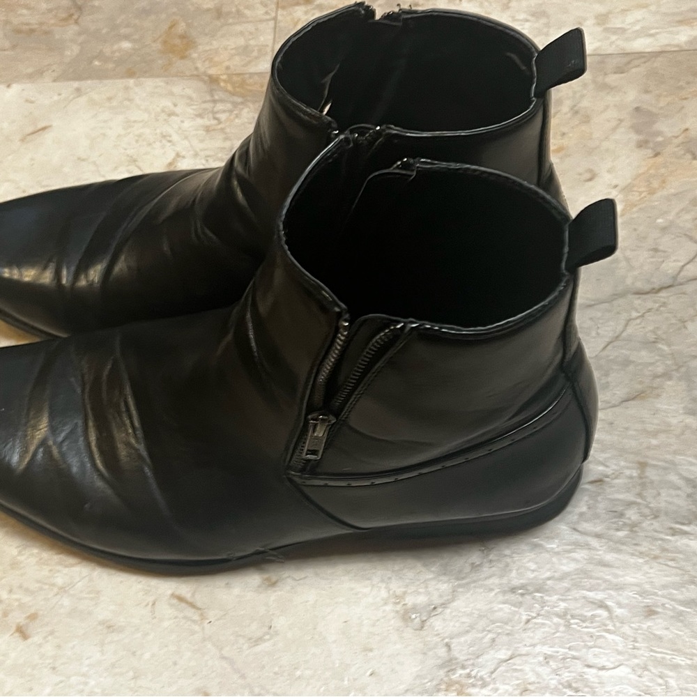 Mens Faux Leather boot